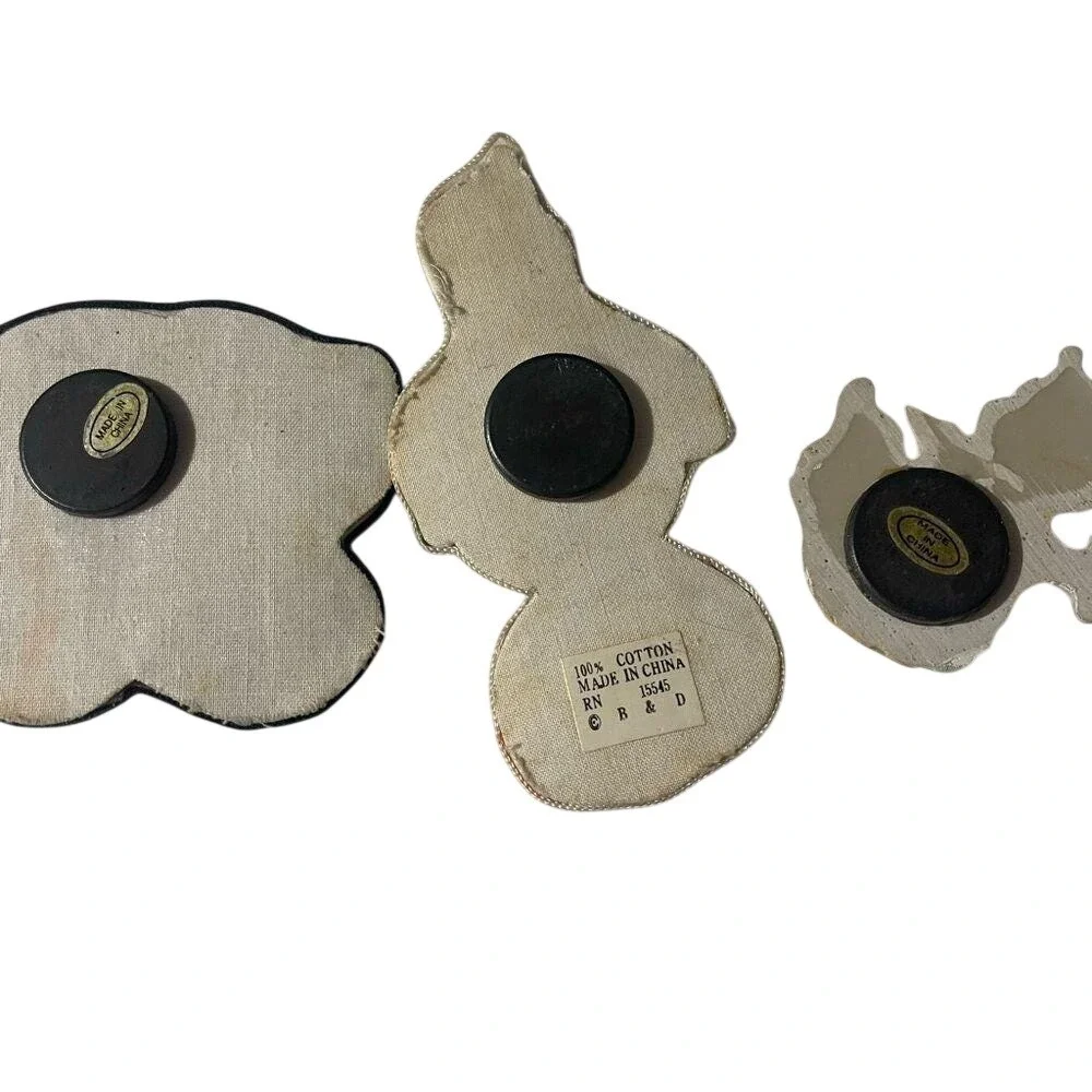 Halloween‎ Boo Ghost Pumpkin Scarecrow Magnets Set 3